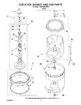 Diagram for 03 - Agitator, Basket And Tub Parts