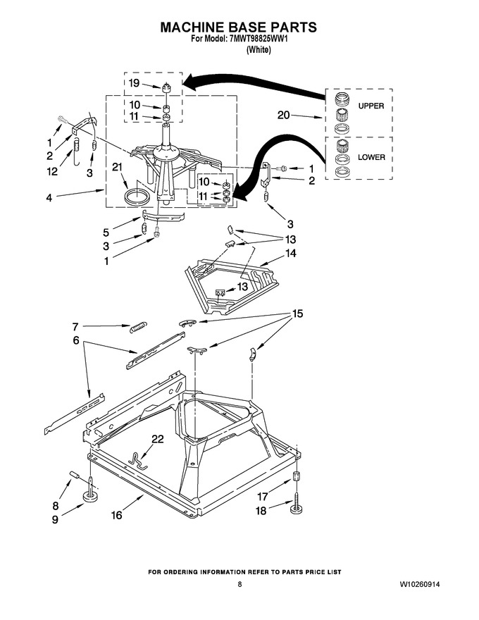 Diagram for 7MWT98825WW1