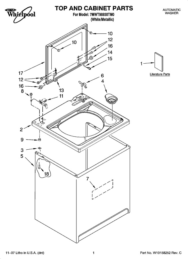 Diagram for 7MWT98930TM0
