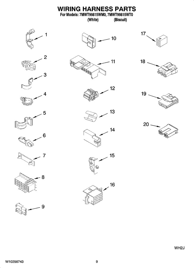 Diagram for 7MWT99815WM0