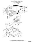 Diagram for 05 - Machine Base Parts