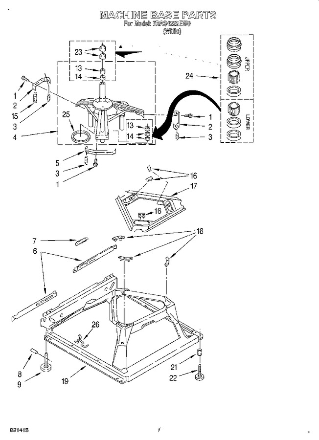 Diagram for 7RAS4222EW0