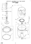 Diagram for 03 - Agitator, Basket And Tub
