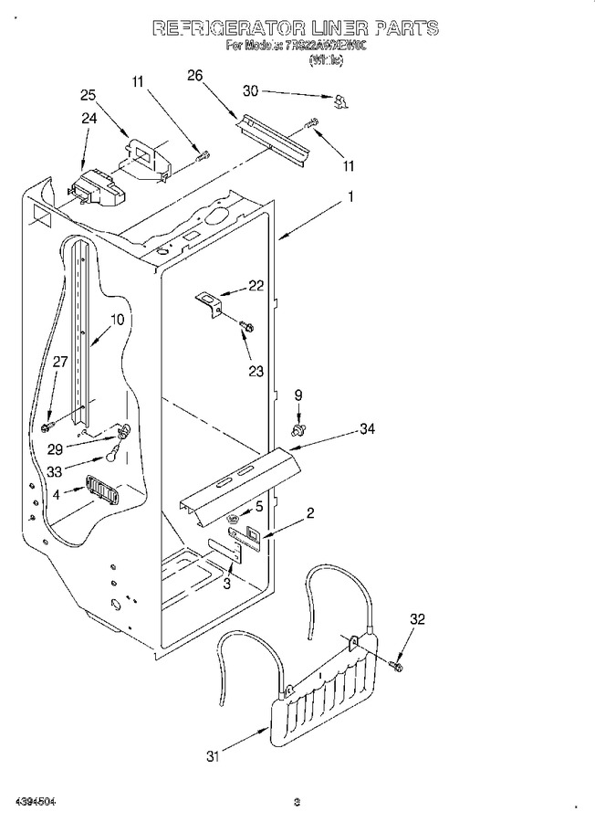 Diagram for 7RS22AWXEW00
