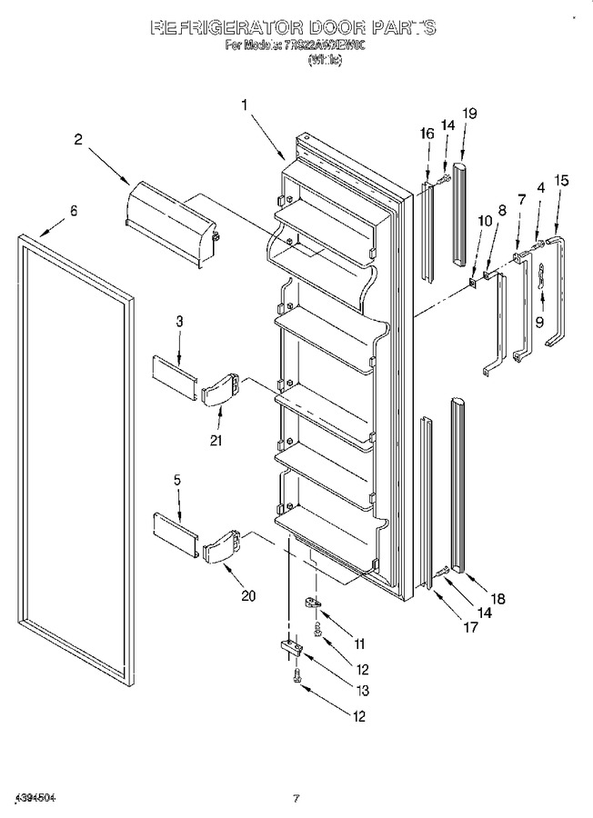 Diagram for 7RS22AWXEW00