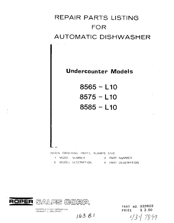 Diagram for 8565L10
