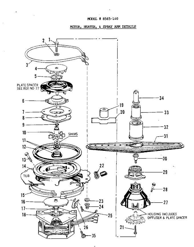 Diagram for 8565L30