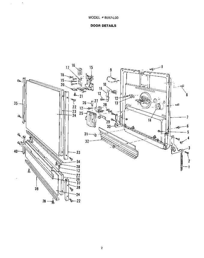 Diagram for 8597L00