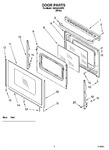 Diagram for 05 - Door Parts, Miscellaneous Parts