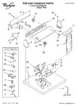 Diagram for 01 - Top And Console, Literature