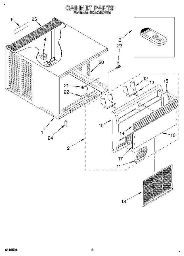 Diagram for 8CACM07DD0