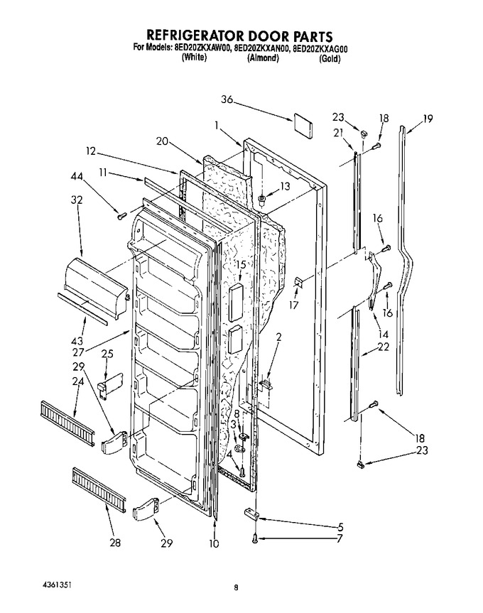 Diagram for 8ED20ZKXAW00