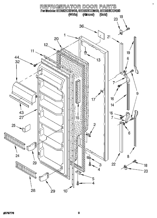 Diagram for 8ED20ZKXDG00