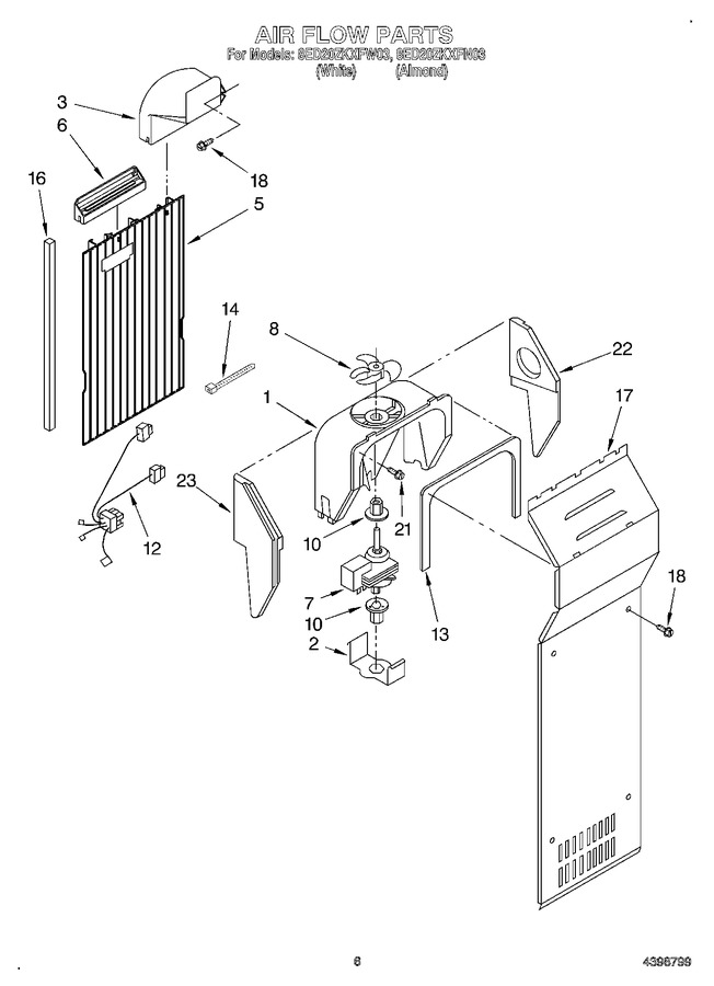 Diagram for 8ED20ZKXFW03