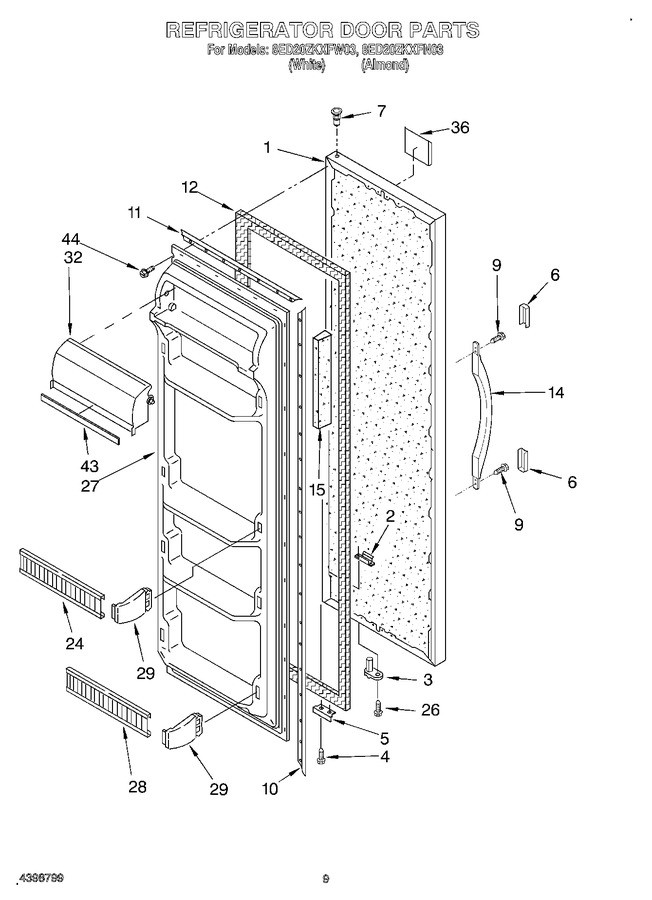 Diagram for 8ED20ZKXFW03