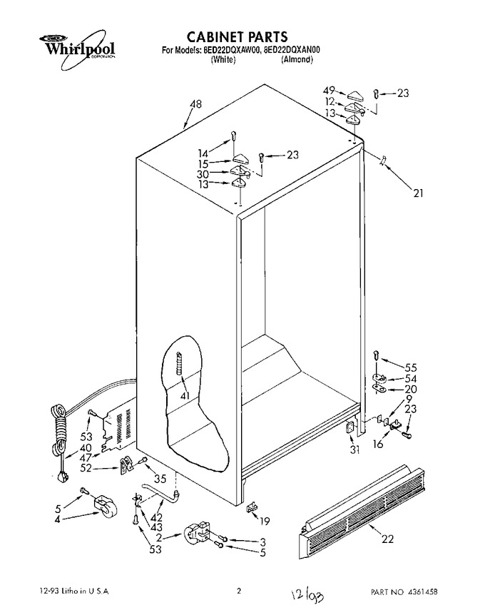 Diagram for 8ED22DQXAW00