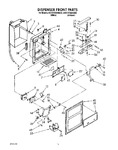 Diagram for 09 - Dispenser Front