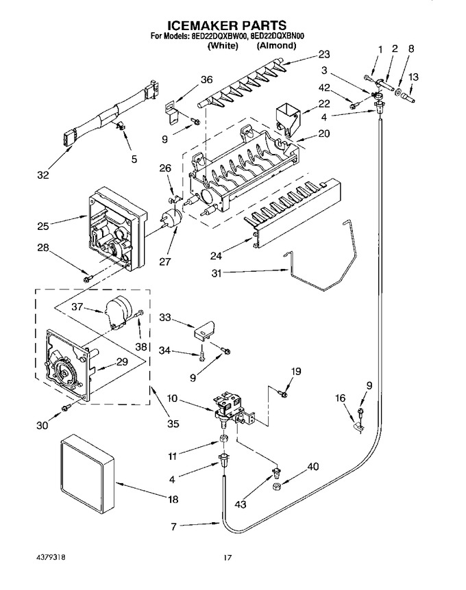 Diagram for 8ED22DQXBW00
