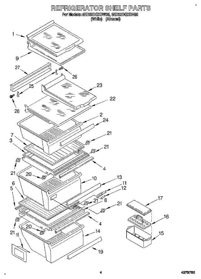Diagram for 8ED22DQXDW00