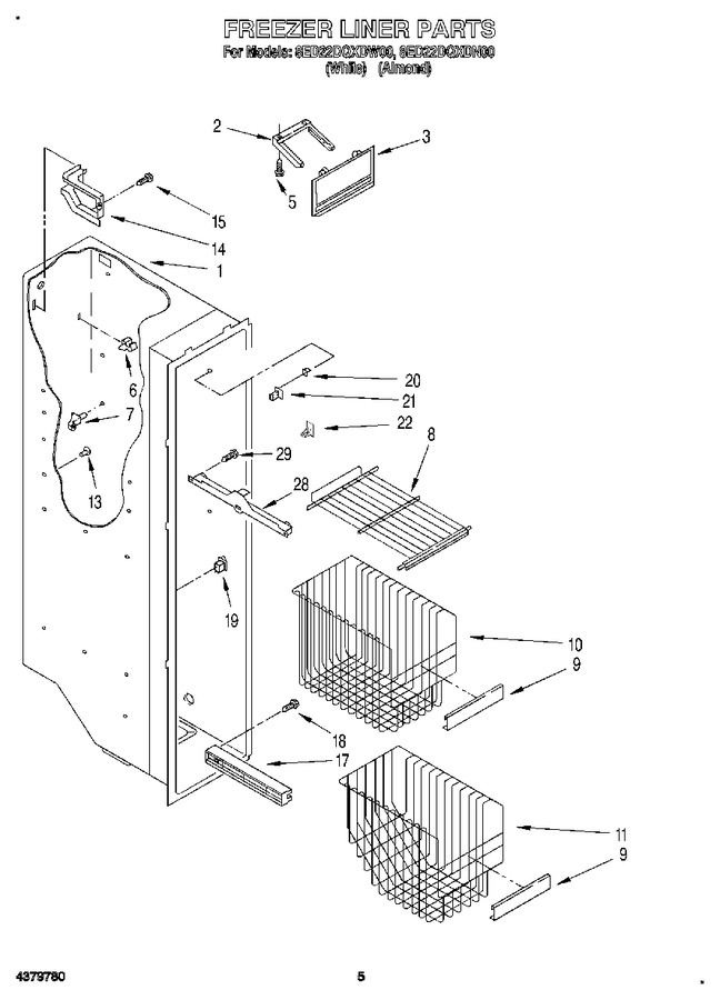 Diagram for 8ED22DQXDW00