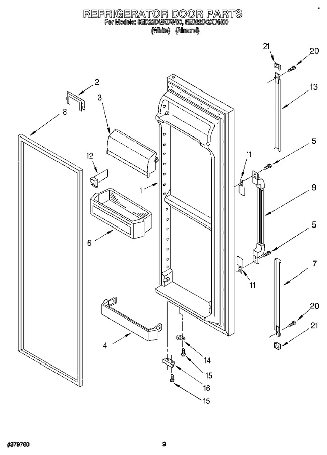 Diagram for 8ED22DQXDW00