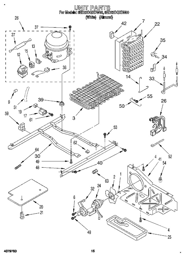 Diagram for 8ED22DQXDW00