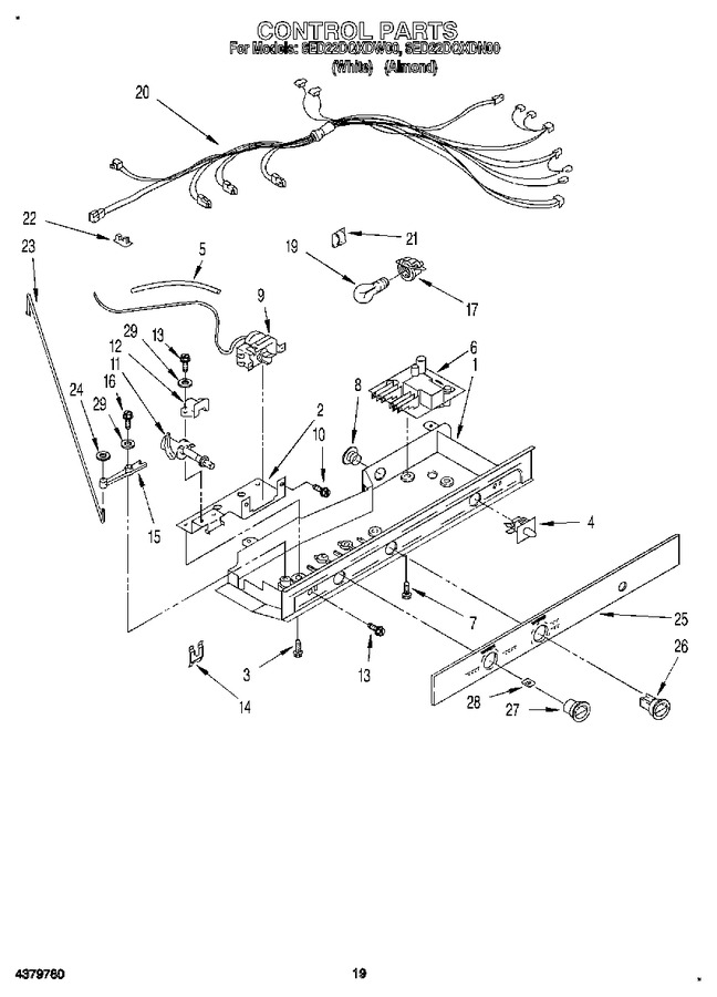 Diagram for 8ED22DQXDW00