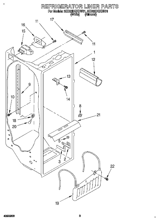 Diagram for 8ED22DQXDW01