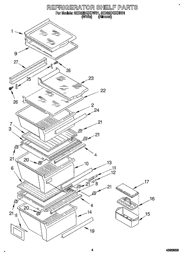 Diagram for 8ED22DQXDW01