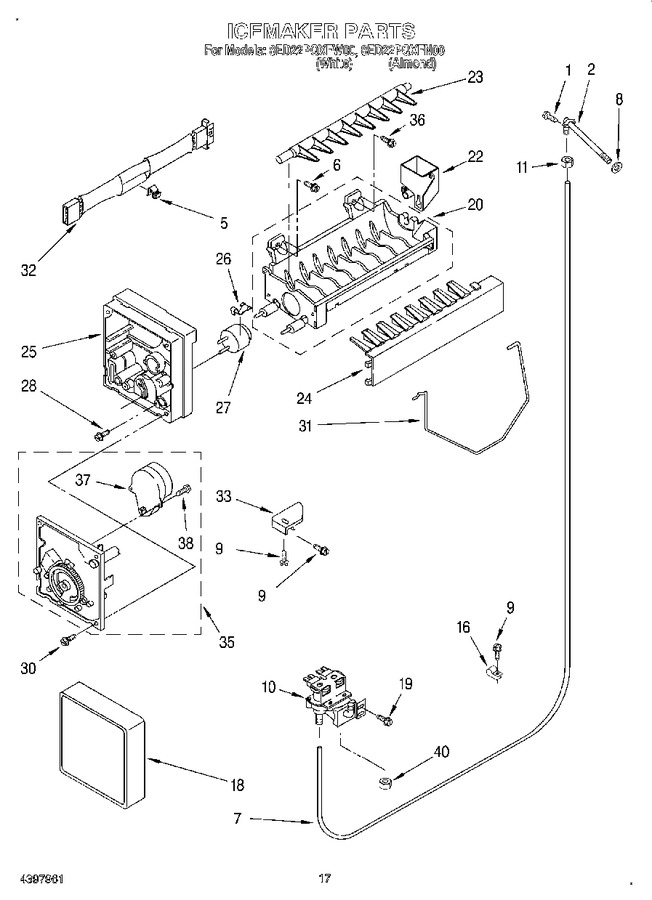Diagram for 8ED22PQXFW00