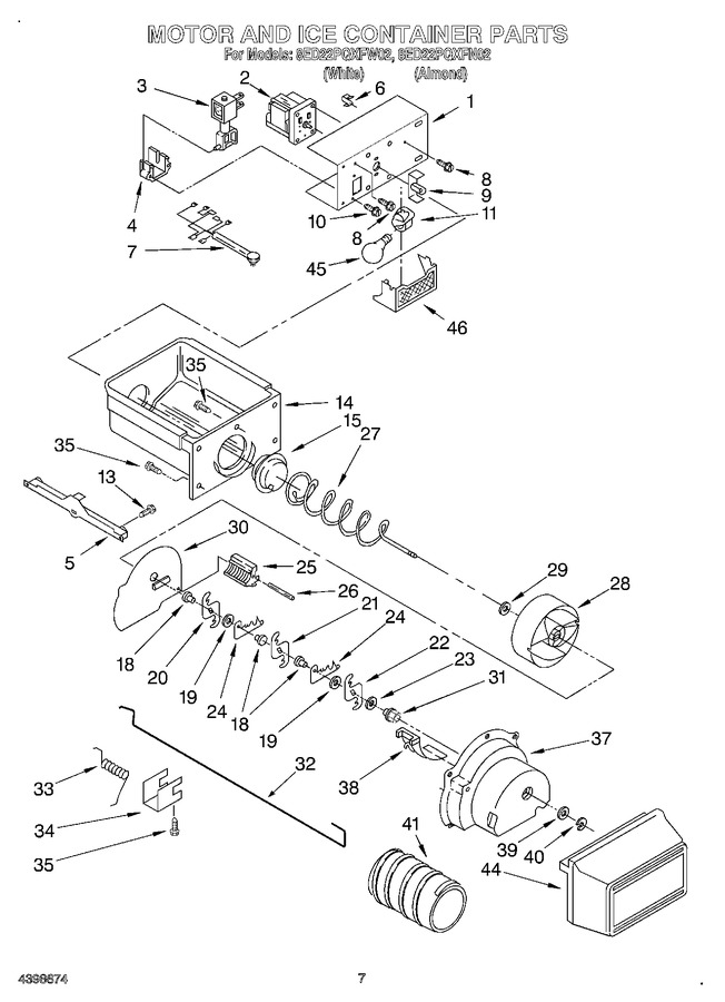 Diagram for 8ED22PQXFW02