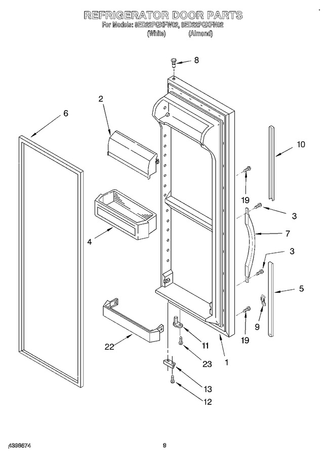 Diagram for 8ED22PQXFW02