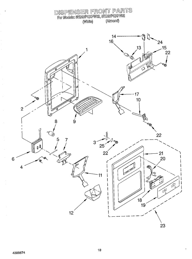 Diagram for 8ED22PQXFW02
