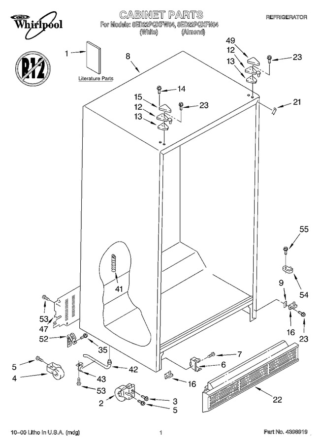 Diagram for 8ED22PQXFW04