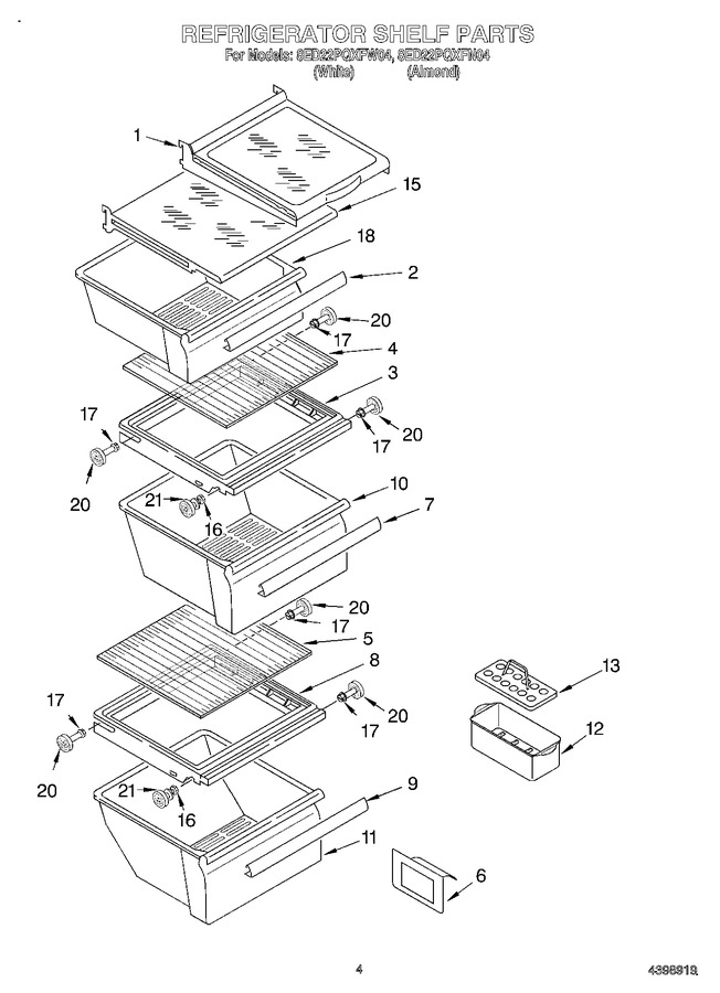 Diagram for 8ED22PQXFW04