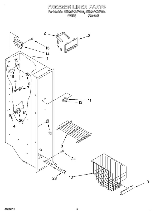 Diagram for 8ED22PQXFW04