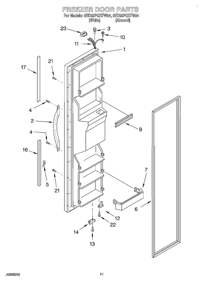 Diagram for 8ED22PQXFW04