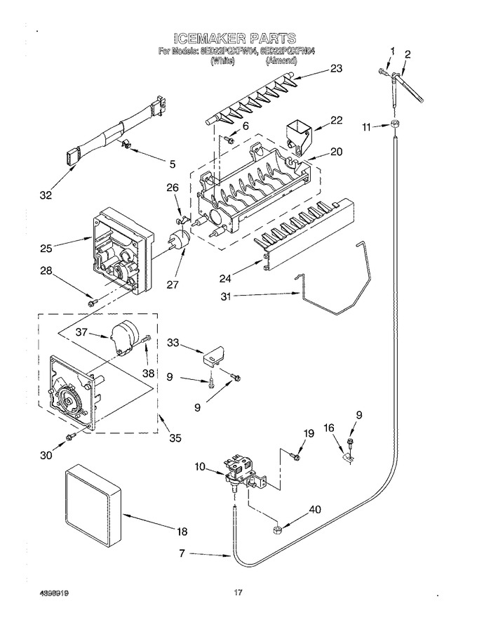 Diagram for 8ED22PQXFW04