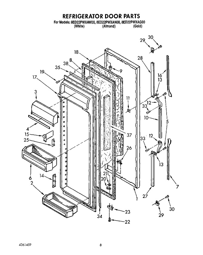 Diagram for 8ED22PWXAN00