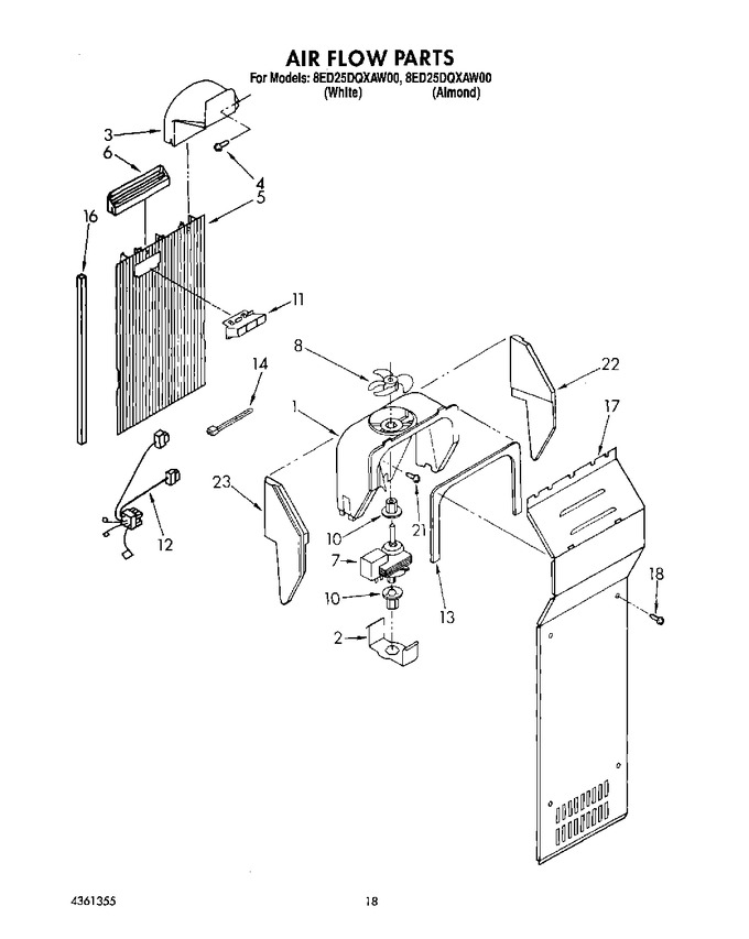 Diagram for 8ED25DQXAW00