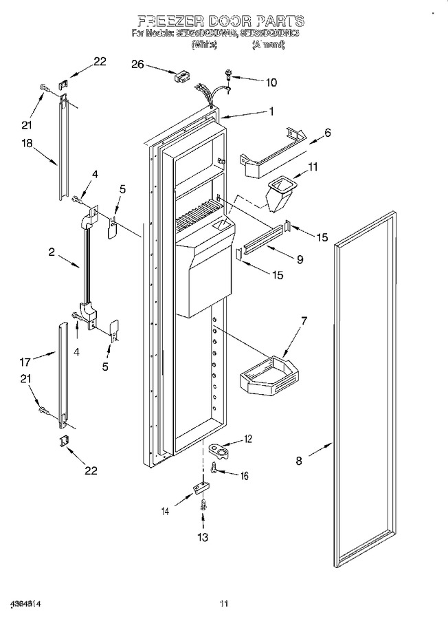 Diagram for 8ED25DQXDW03