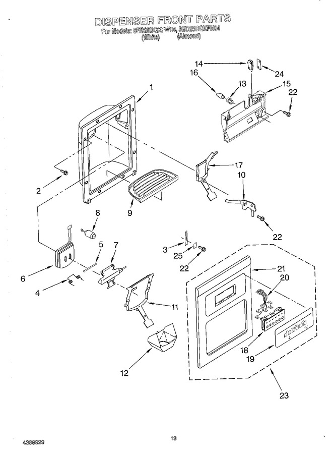 Diagram for 8ED25DQXFW04