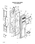 Diagram for 08 - Freezer Door