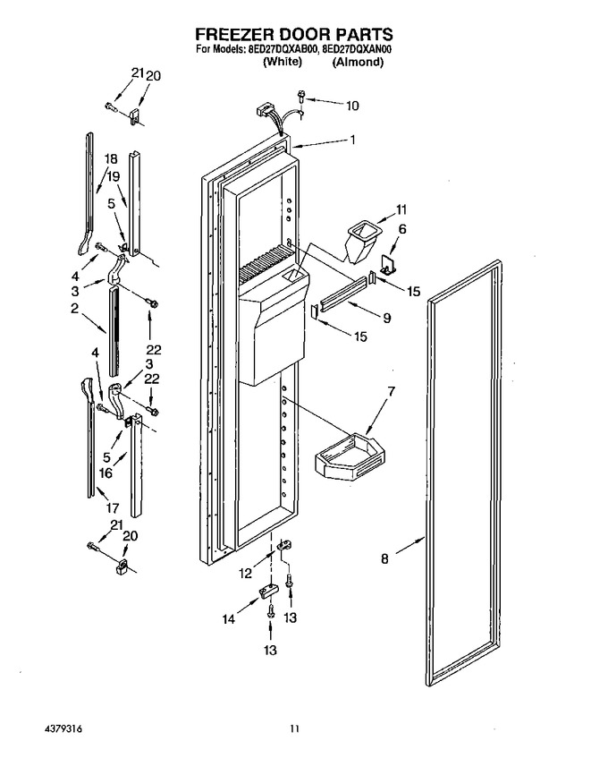 Diagram for 8ED27DQXAW00