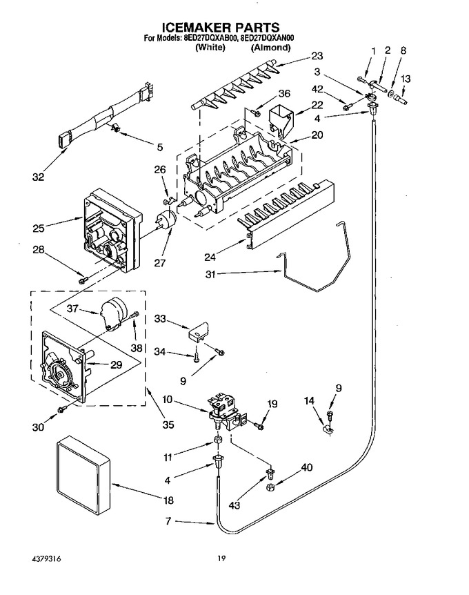 Diagram for 8ED27DQXAW00