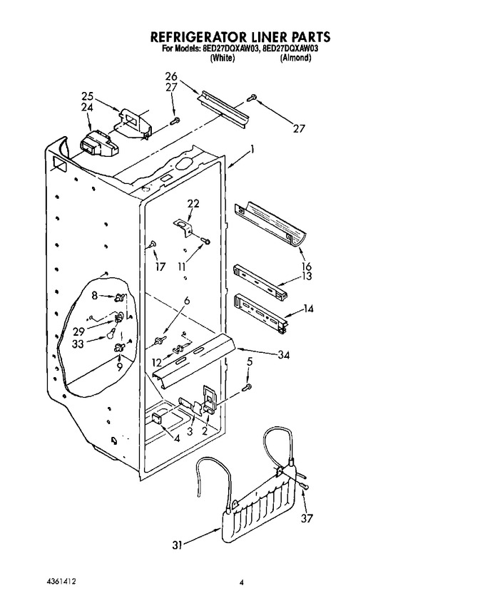 Diagram for 8ED27DQXAW03