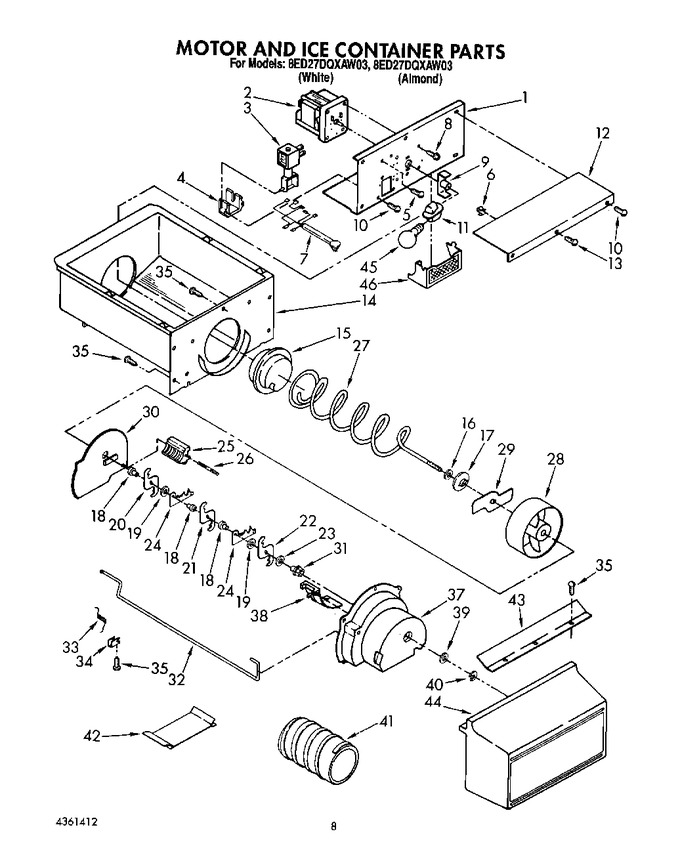 Diagram for 8ED27DQXAW03