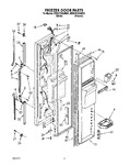 Diagram for 08 - Freezer Door