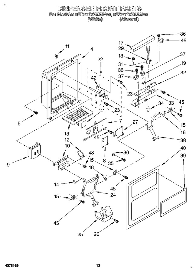 Diagram for 8ED27DQXAW05