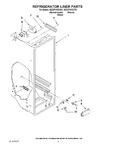Diagram for 02 - Refrigerator Liner Parts